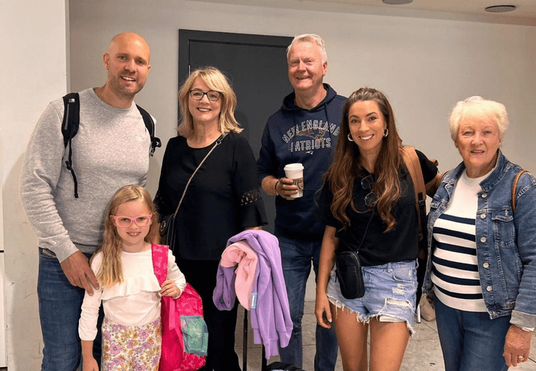 Georgie Crawford shares update with followers as she travels to meet her second baby