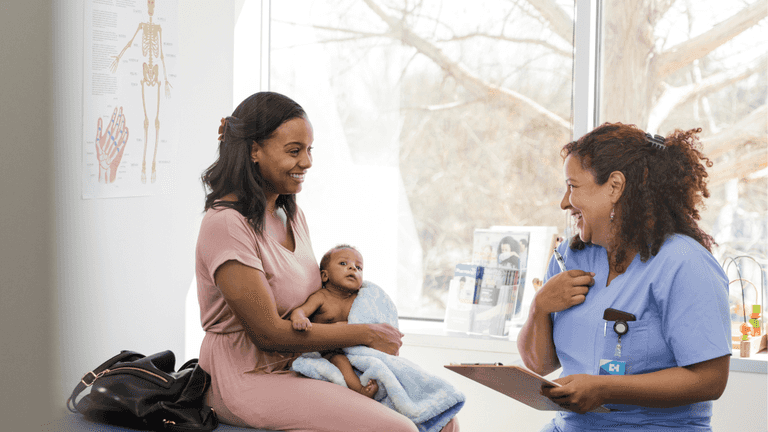 Research shows soothing a baby can calm parental stress