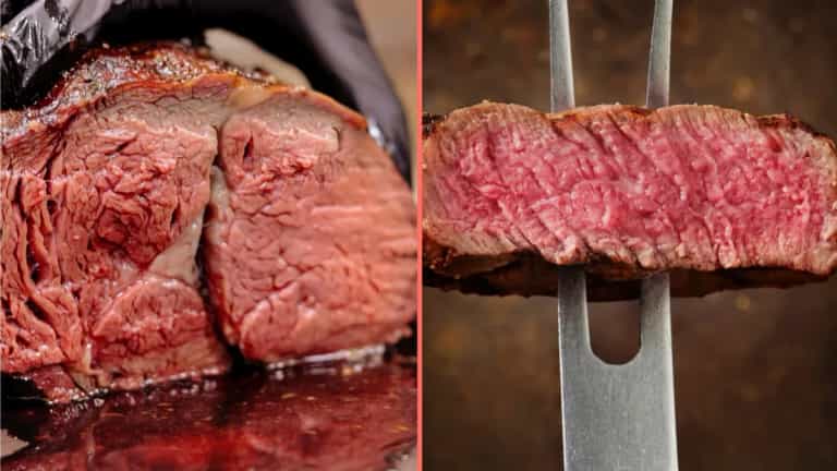 People are only just realising that the red juice in rare steak isn’t blood
