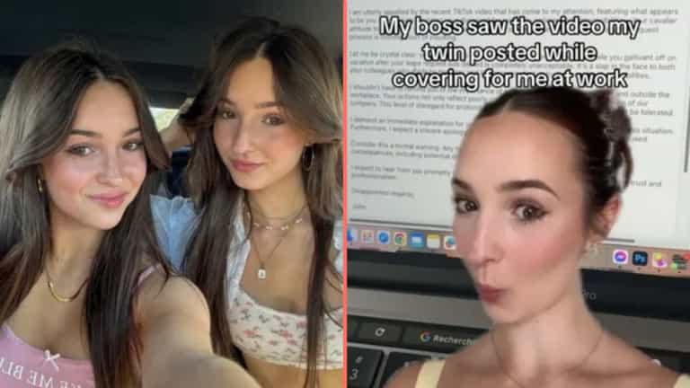 Woman ‘lets her identical twin go to work for her while she goes on holiday’