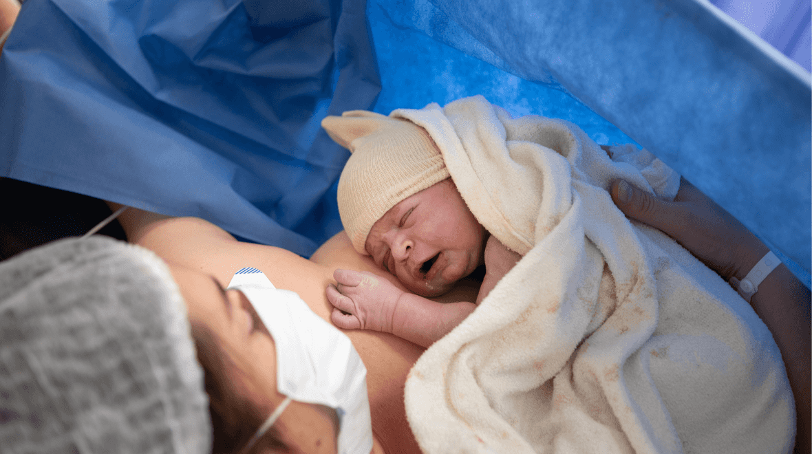 Mums are raving about this helpful C-section podcast