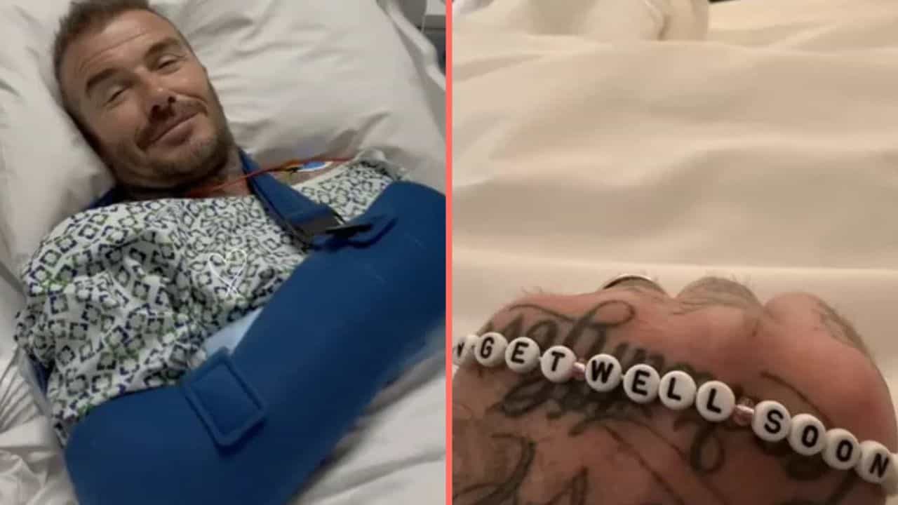 David Beckham admitted to hospital as wife Victoria issues update