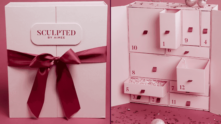 Sculpted by Aimee unveils its 2025 Advent Calendar with €234 worth of products