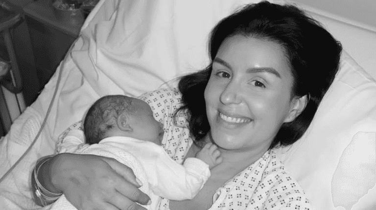 Terrie McEvoy reveals her baby boy’s adorable name