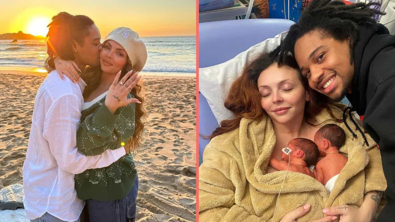 Jesy Nelson ‘splits from fiancé Zion Foster’ just weeks after twins’ heartbreaking diagnosis