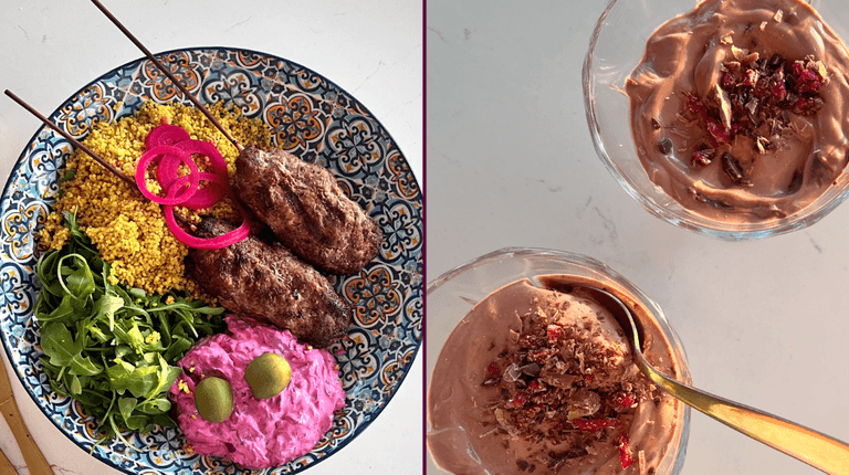 Making dinner and dessert with Lilly Higgins Making dinner and dessert with Lilly Higgins