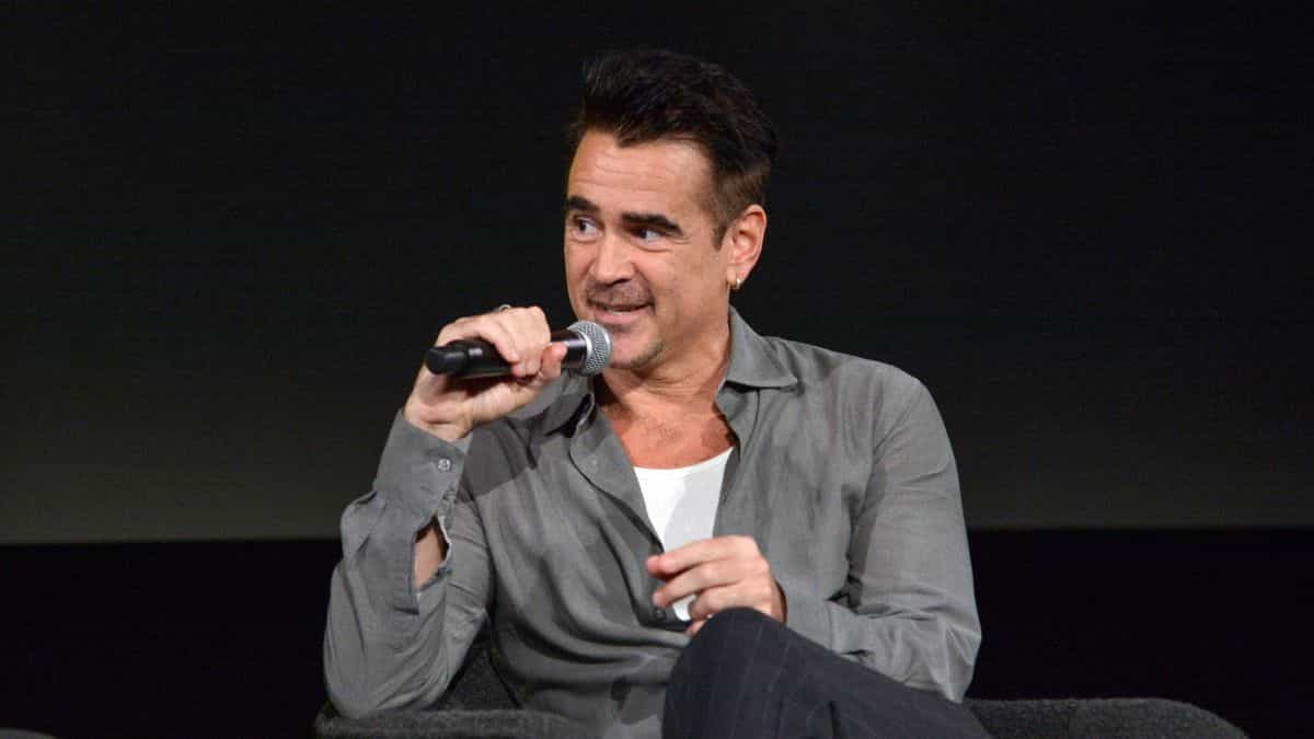 Colin Farrell praises his son James for helping him get sober