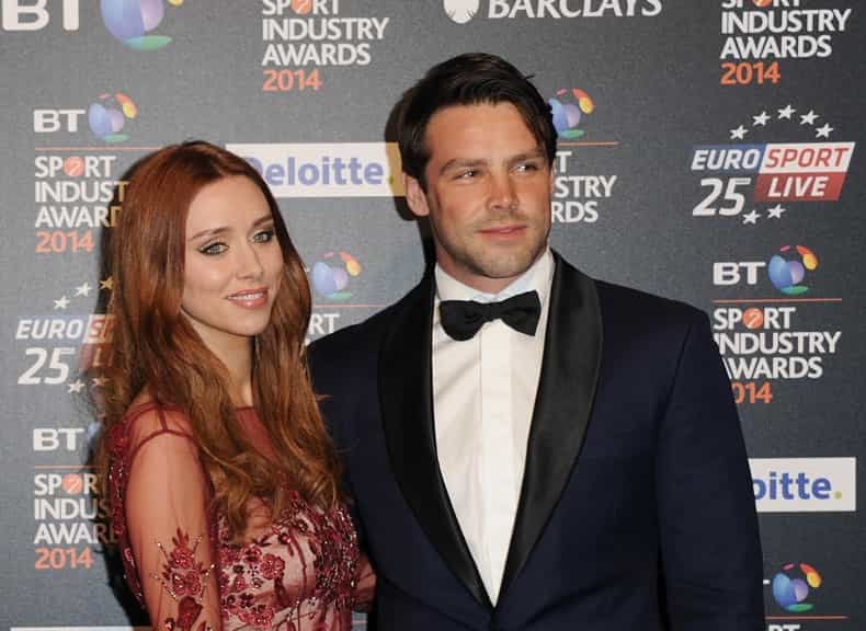 Ben Foden makes first public contact with Una Healy one month after split