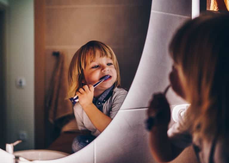 If your toddler has cavities it might be down to how much toothpaste they use
