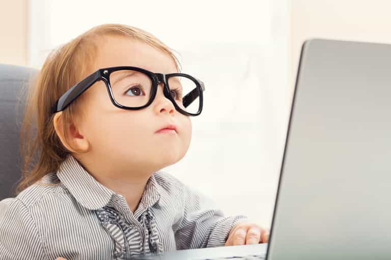 Babies learn determination from watching how we deal with struggle