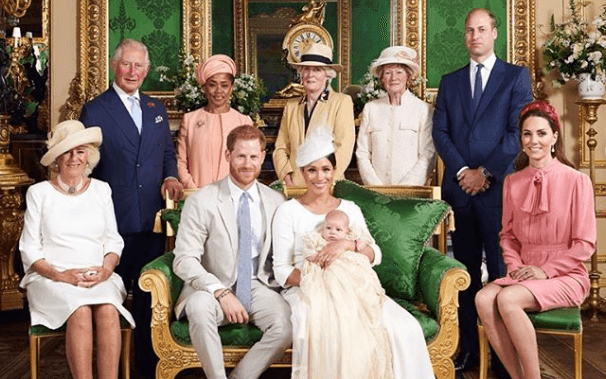 Harry and Meghan paid tribute to Princess Diana in Archie’s christening photos