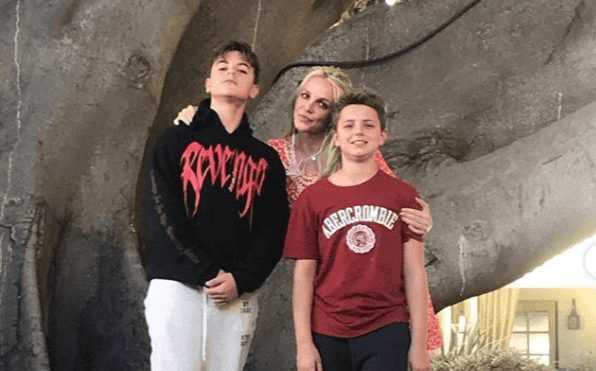 Britney Spears’ sons have been granted a restraining order from her father