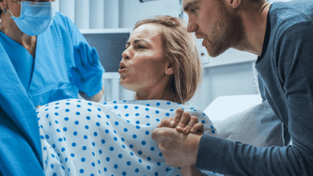 Debate erupts as mums disagree about dads staying in maternity wards
