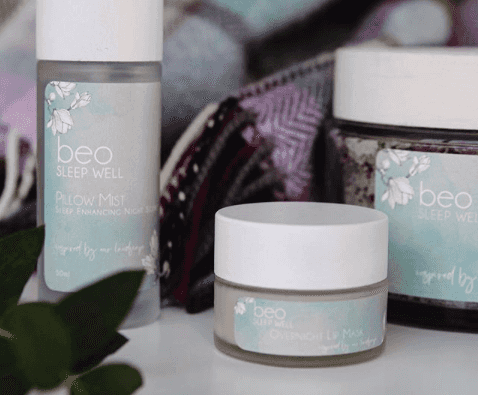 Aoibhín Garrihy’s new BEO beauty sleep range is available at Kilkenny stores Aoibhín Garrihy’s new BEO beauty sleep range is available at Kilkenny stores