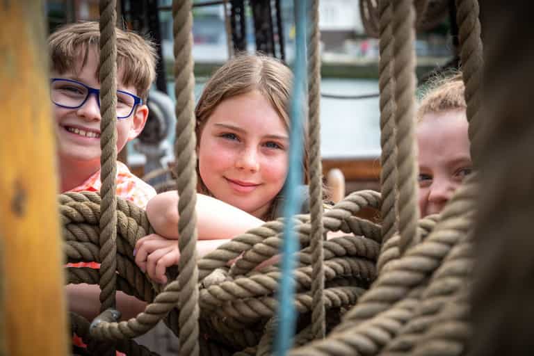 Kids go free to EPIC Museum and The Jeanie Johnston all of August