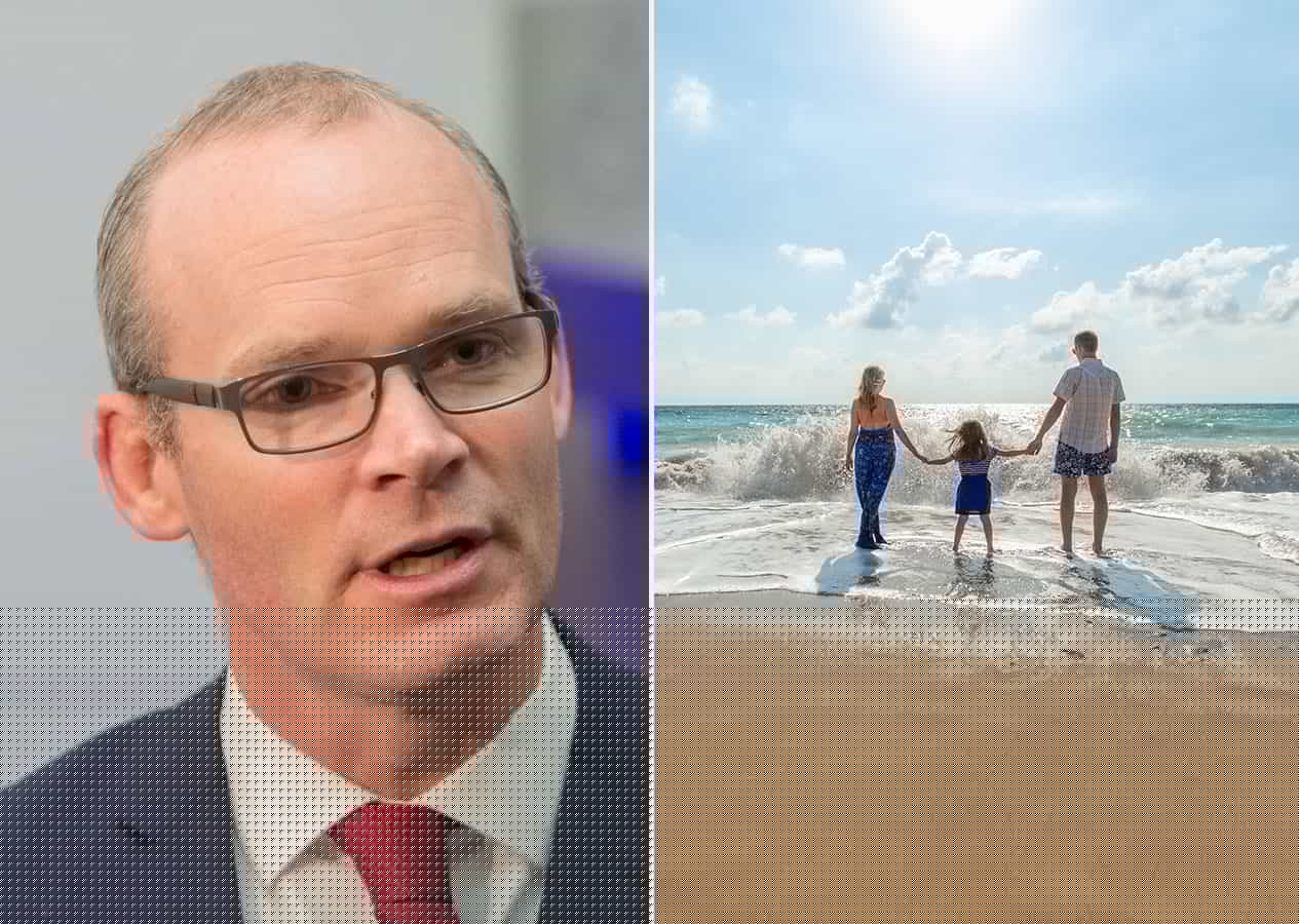 International travel could return as early as July, according to Simon Coveney
