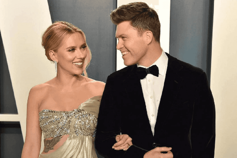 Scarlett Johansson and husband Colin Jost expecting their first child together Scarlett Johansson and husband Colin Jost expecting their first child together