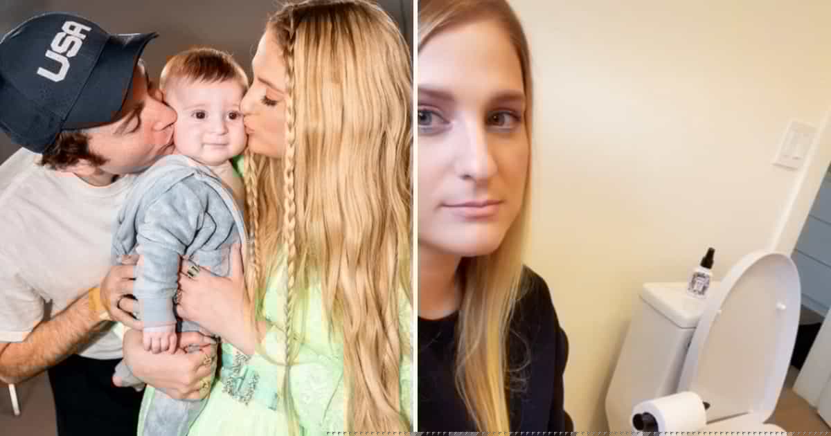 Meghan Trainor has revealed THOSE side-by-side his & her toilets