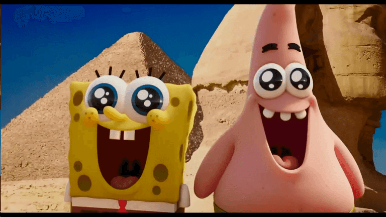 Mr Squarepants will see you now. SpongeBob is hitting the silver screen