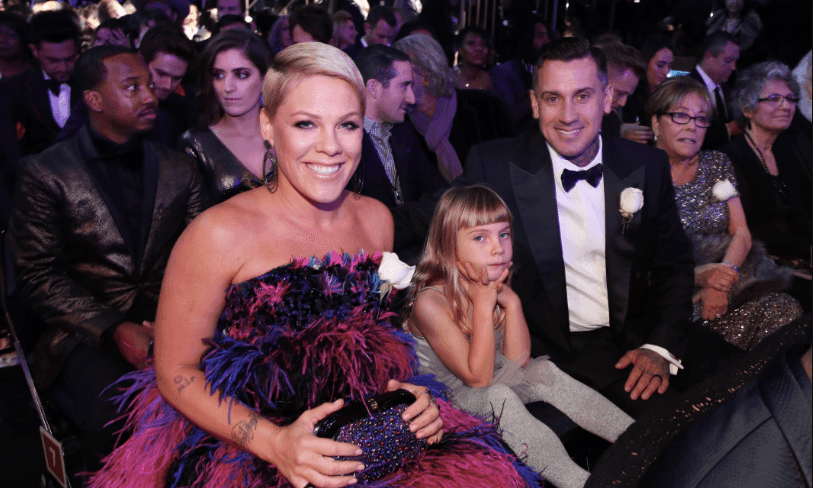 Pink helped make her daughter’s dreams come true at the Grammys