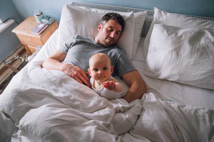 Mums and dads lose the equivalent of 50 nights of sleep in their baby’s first year, study finds