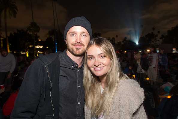 Actor Aaron Paul and his wife Lauren have welcomed their first child