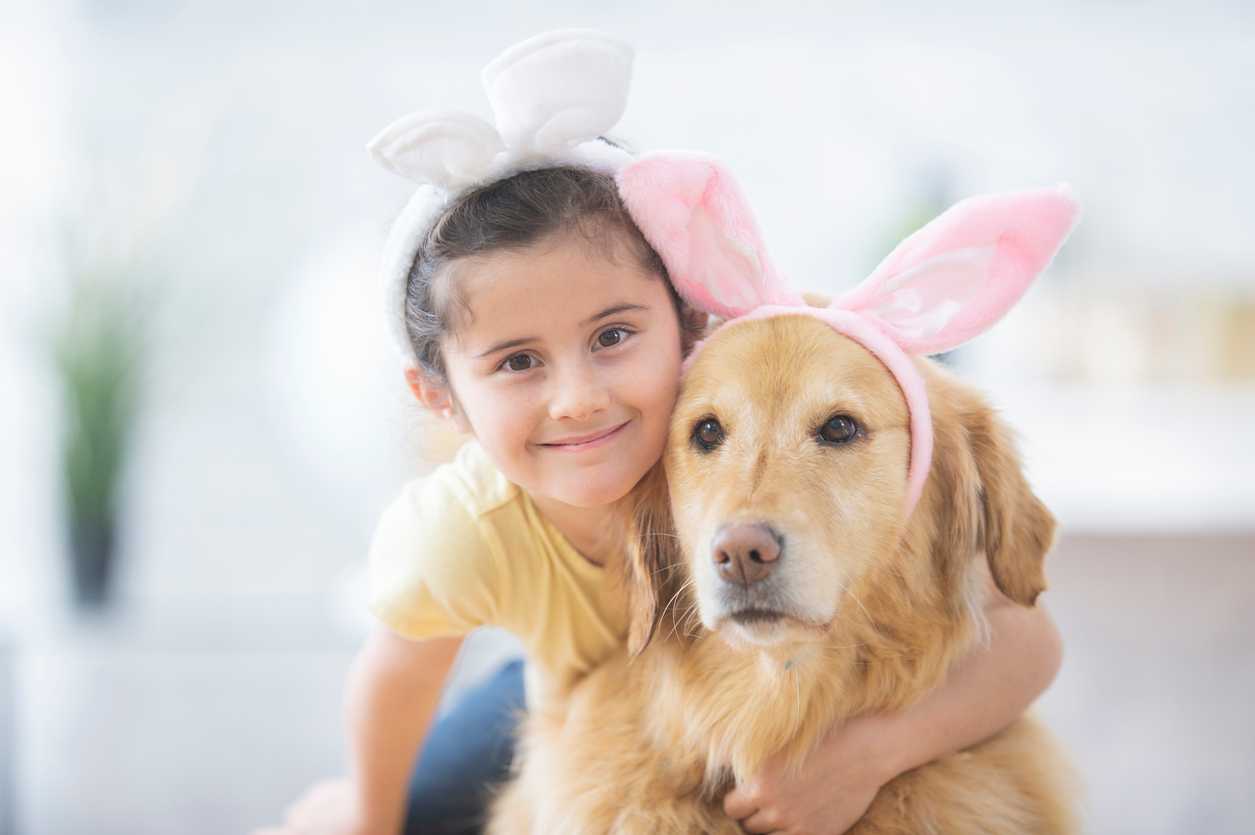 Got a family pet? Make sure the kids know to keep them away from these Easter things