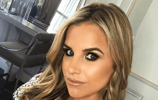 Vogue Williams wore a stunning dress from an Irish designer at the weekend