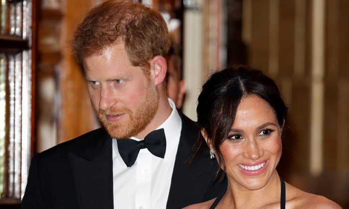 This video captures Prince Harry and Meghan Markle’s adorable PDA last night