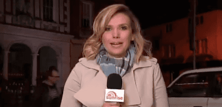 A child just gave a royal reporter the middle finger LIVE on air