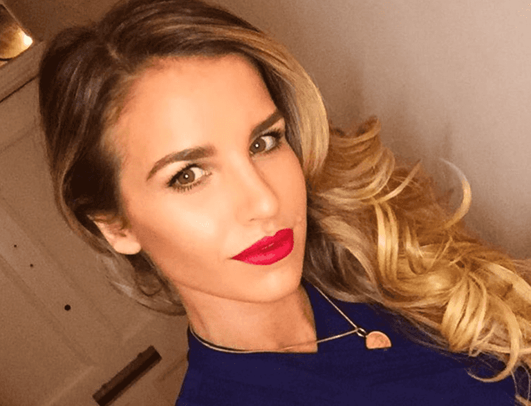 Vogue Williams looked like a vision in this head-to-toe outfit from Next