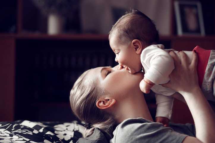 Hugging your baby is really good for you and honestly, you don’t need to tell us twice