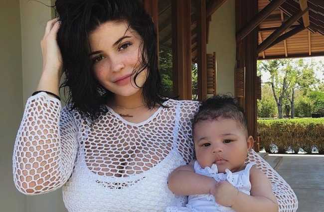 Kylie Jenner’s baby, Stormi, has been hospitalised due to a severe allergic reaction