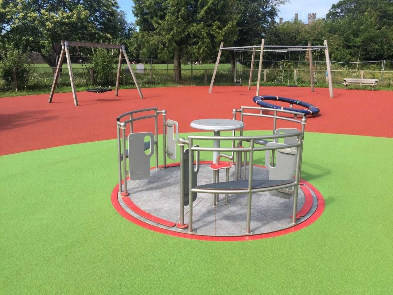Kilkenny Castle Park playground reopens with sensory wall and wheelchair-friendly roundabout
