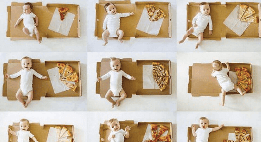 This mum’s creative milestone pictures might be the cutest thing we have ever seen