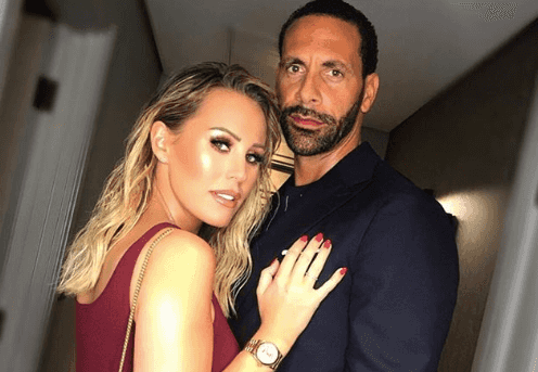 Kate Wright and Rio Ferdinand got married last week, and the wedding dress was UNREAL