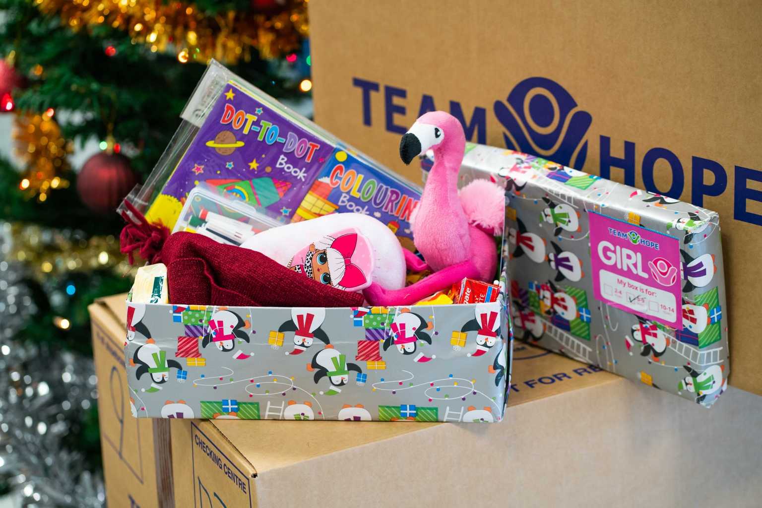 Did you pack this box? Team Hope is looking for the person who donated its two millionth shoebox!