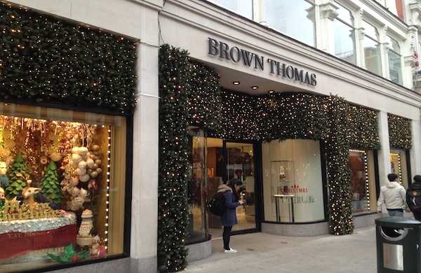 Book us in – Brown Thomas has launched a new afternoon tea menu for the festive season