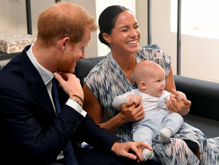 Meghan Markle and Prince Harry release Christmas card where Archie is the centre of attention
