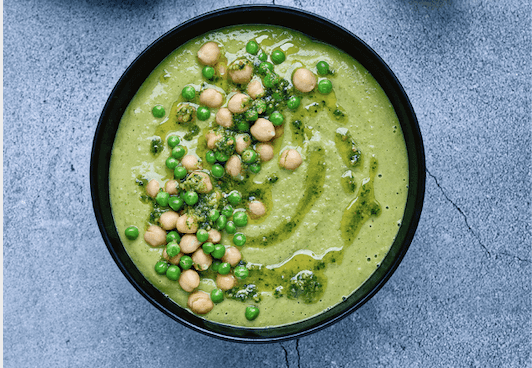 Roz Purcell’s vegan recipe is probably the easiest soup you’ll ever make