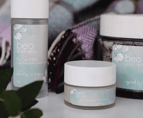 Aoibhín Garrihy’s new BEO beauty sleep range is available at Kilkenny stores