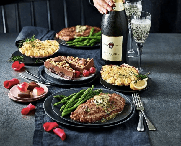 The Luxury Valentine’s Day Dine In is back at M&S and it sounds seriously delicious
