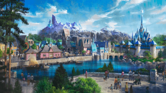 New details about the Frozen Land in Disneyland have are here, and WOW