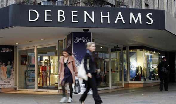 Debenhams is reportedly set to close all its stores in Ireland permanently