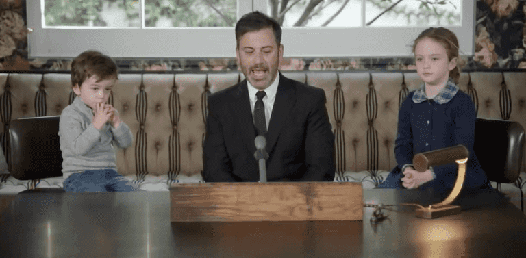 Jimmy Kimmel hosted a game of Who Wants To Be A Millionaire for his kids and his son’s reaction was beyond hilarious