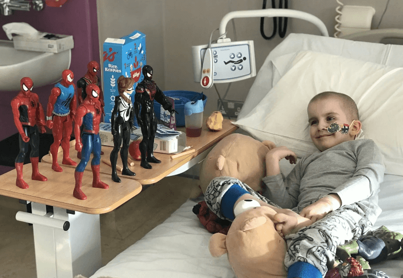 This family are looking for your help to save their superhero son from cancer