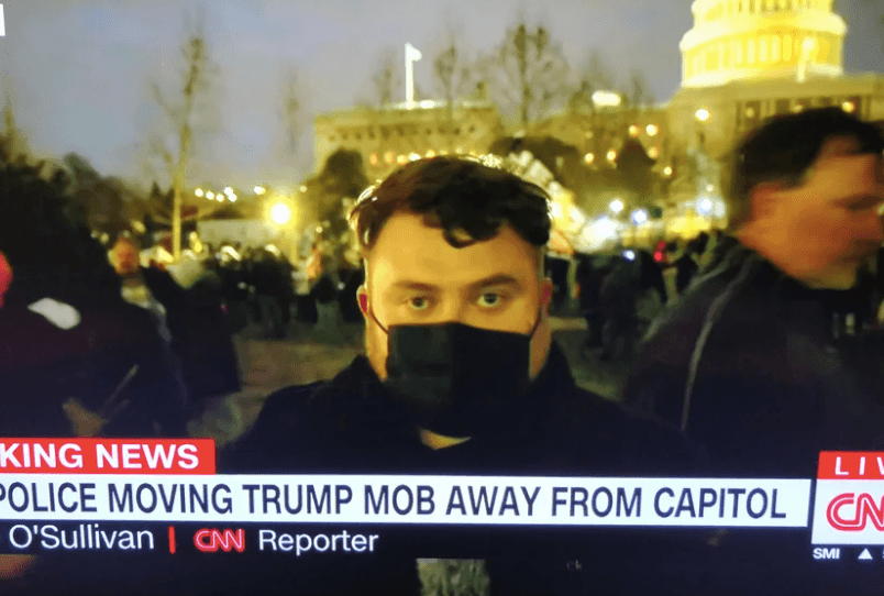 Irish CNN reporter Donie O’Sullivan trends amid pro-Trump violence
