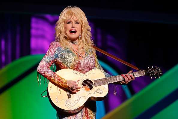 Dolly Parton is on the Late Late Show tonight