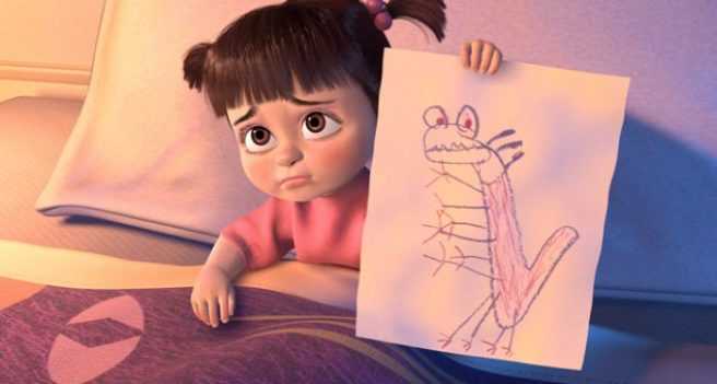 Boo’s real name has been in Monsters Inc this whole time and we never noticed