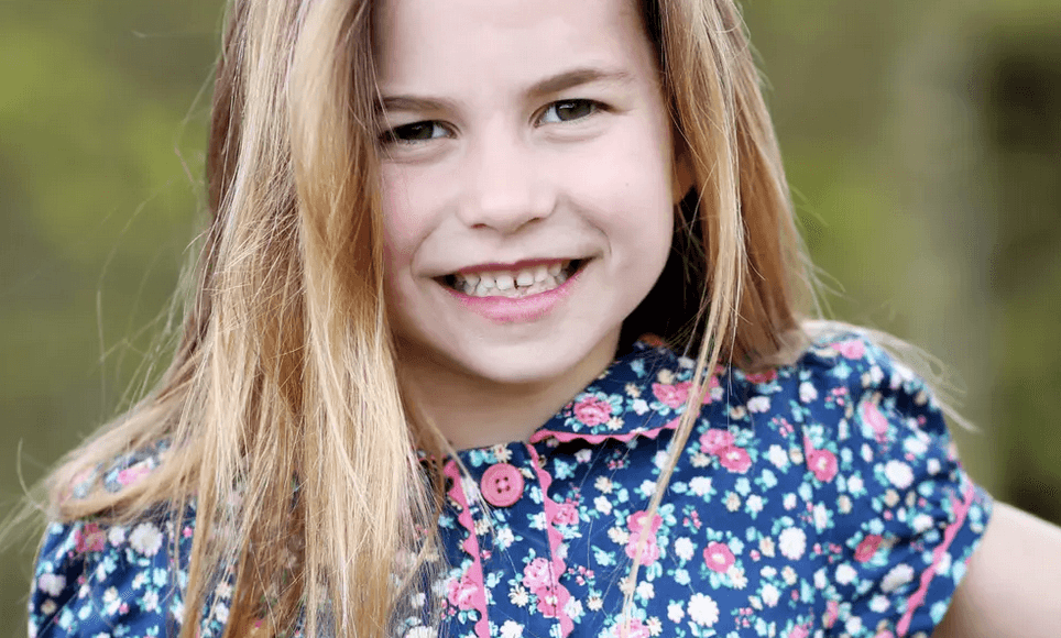 6 today! Kate and William share brand new picture of Princess Charlotte for her birthday